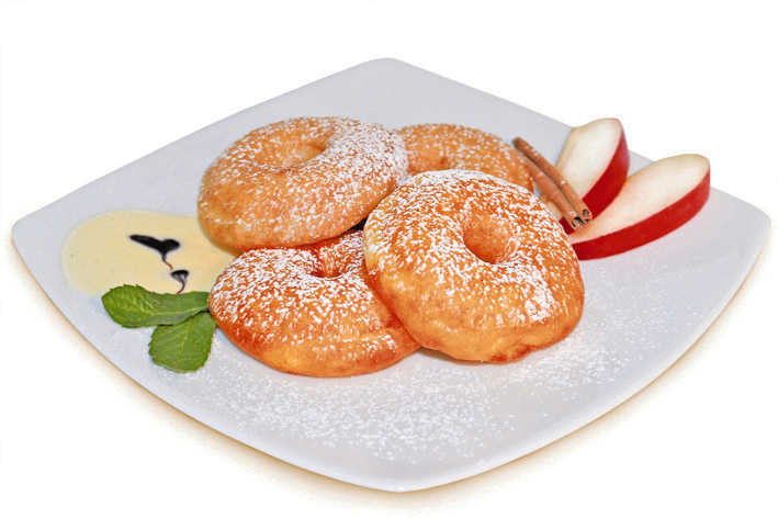 Pan Apfelküchle fertig gebacken 5Kg Pan Apfelküchle fertig gebacken 5Kg