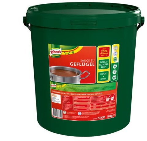 KNORR Sauce zu Geflügel 10Kg Eimer KNORR Sauce zu Geflügel 10Kg Eimer