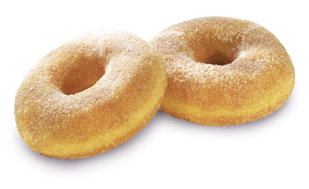 Donuts mit Kristallzucker 48x50g