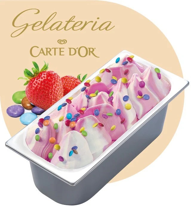 Wanne Konfetti Erdbeere Gelateria 5,5l