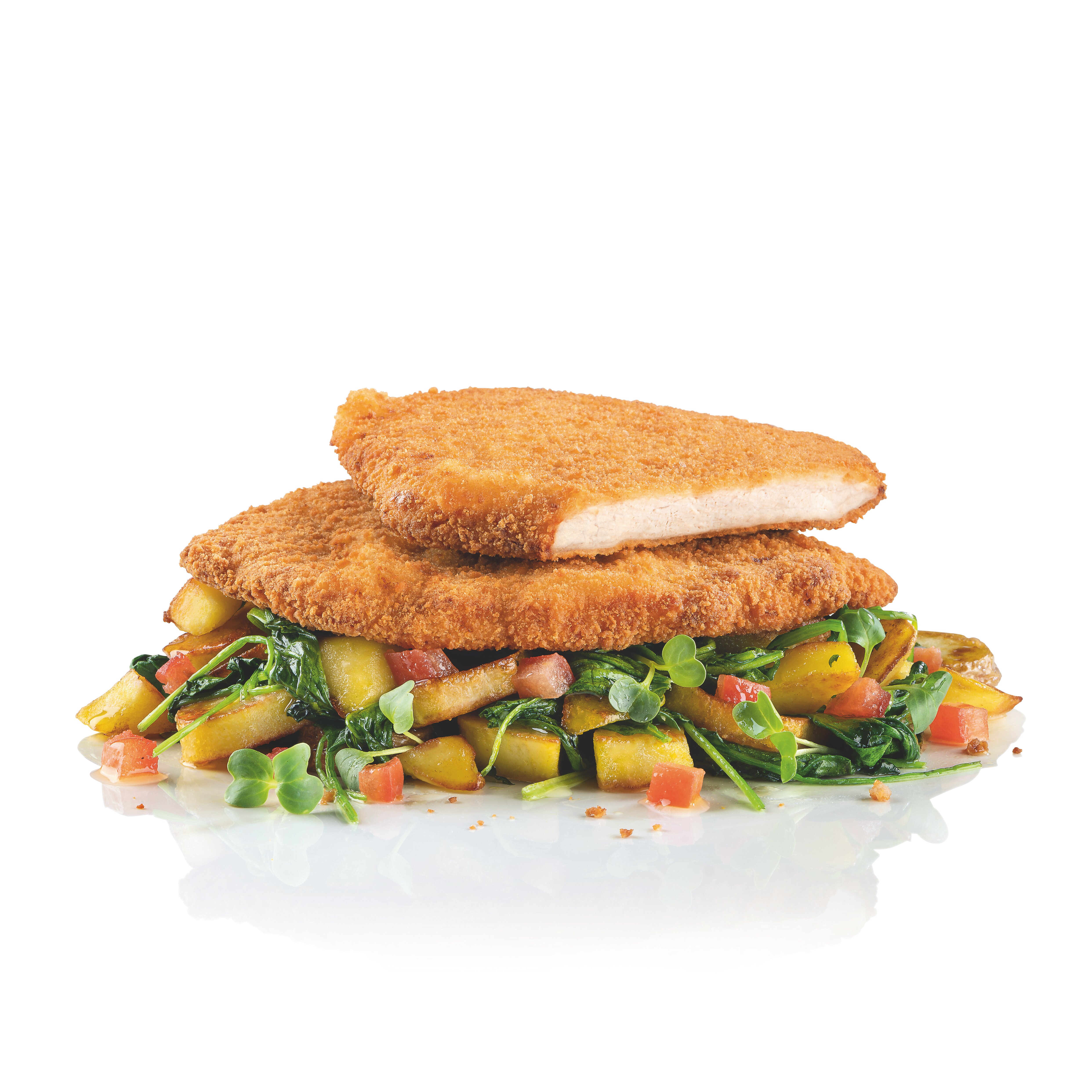 Schnitzel Wiener Art gebraten 70 x 100g