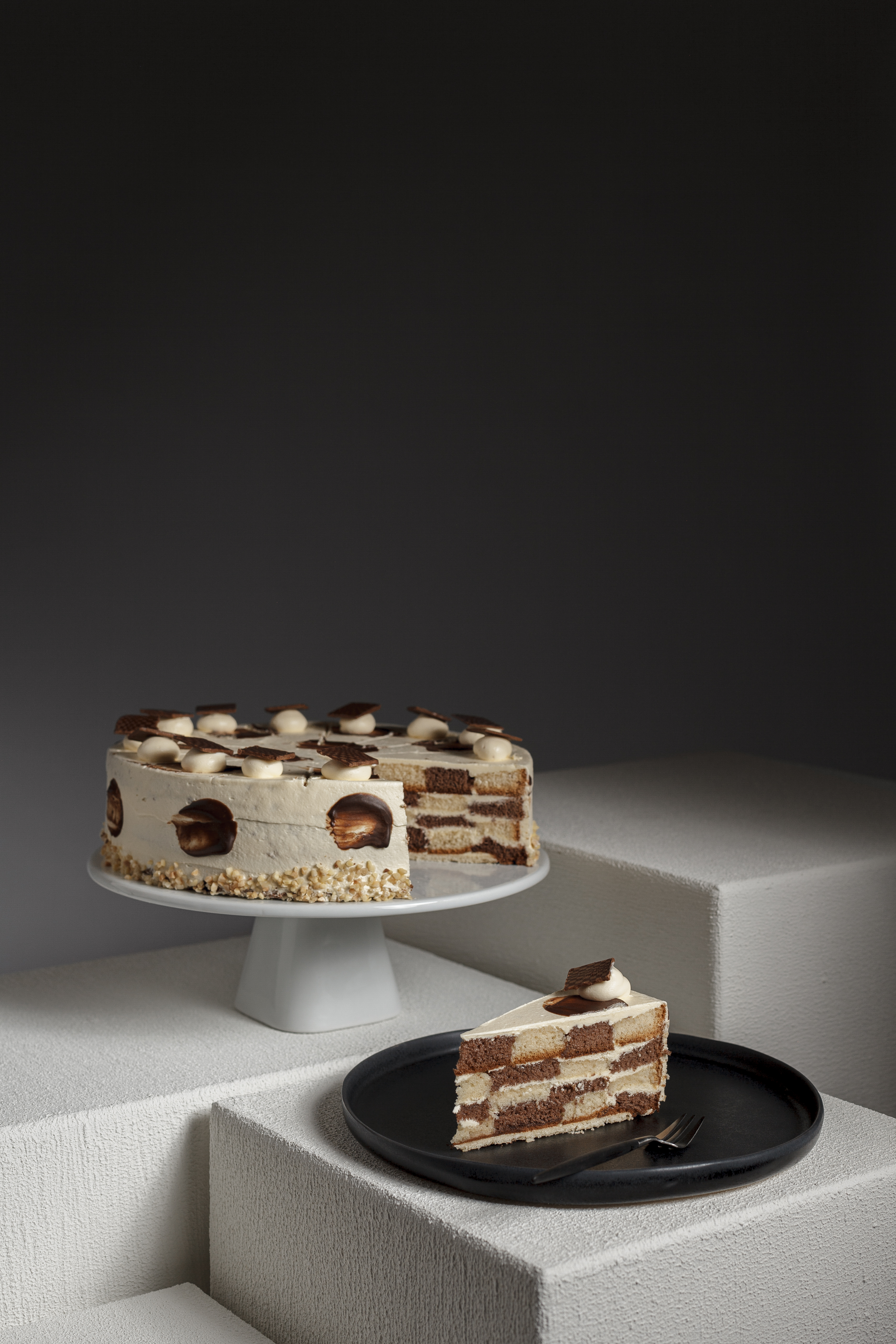 Brommler Schachbrett-Torte 14 Portionen
