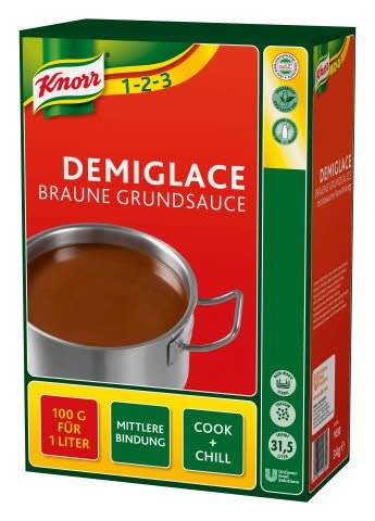 KNORR Demiglace braune Grundsauce 2x3Kg KNORR Demiglace braune Grundsauce 2x3Kg