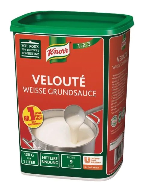 KNORR Veloute weie Grundsauce 2x3Kg