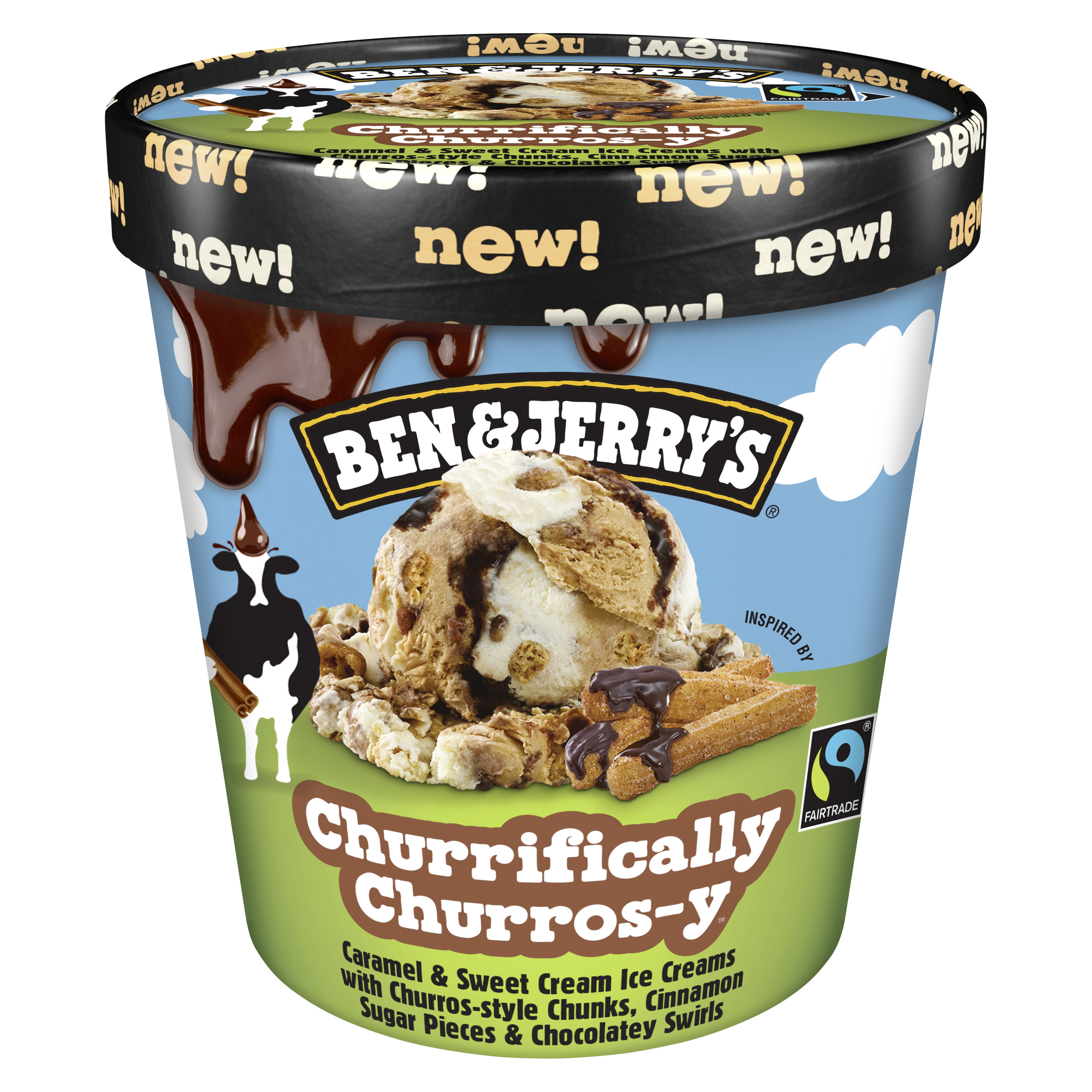 B&J Churrifically Churros-Y 8x465ml