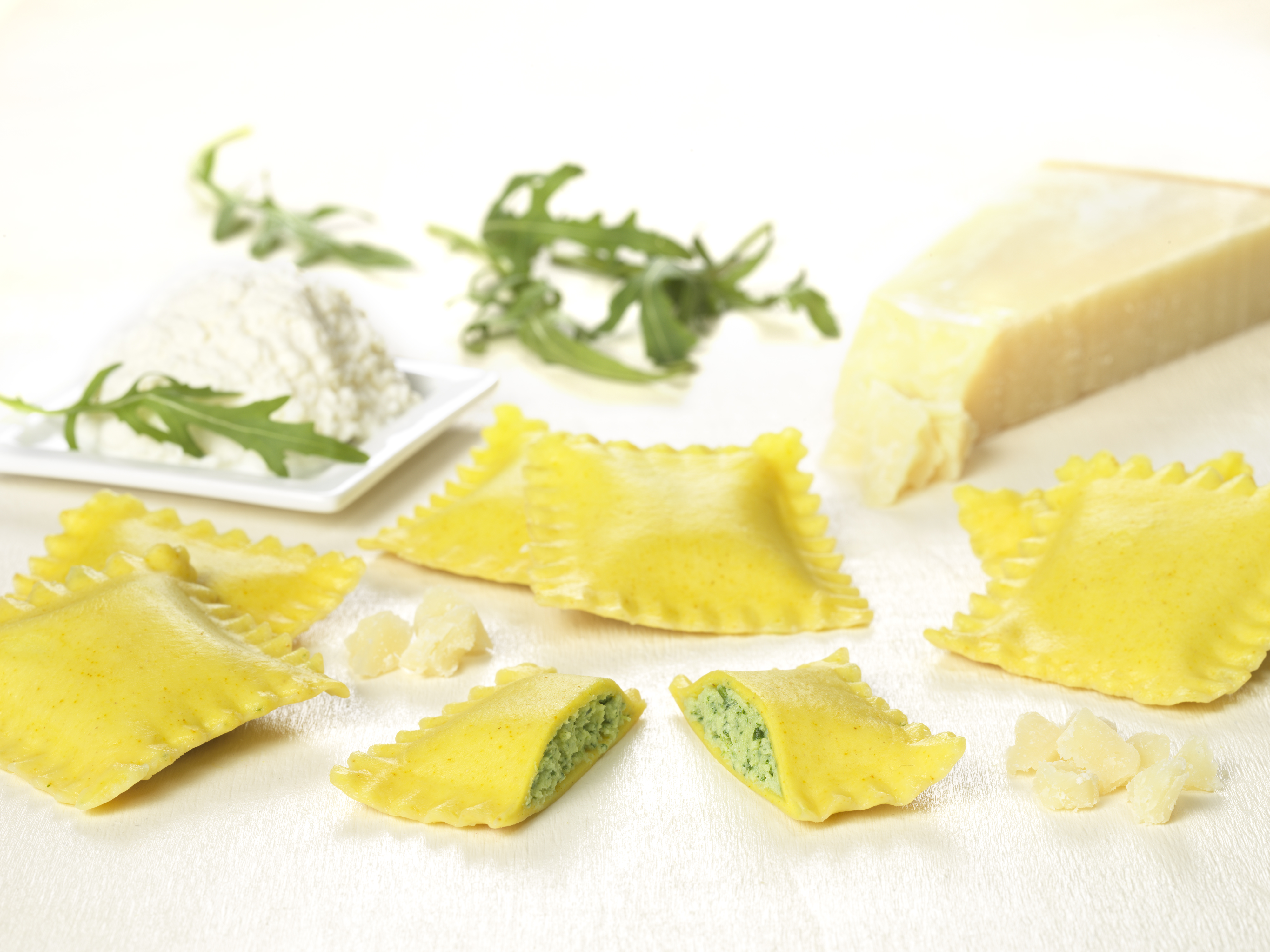 Bon Pastaio Ravioloni Rucola u Hartkäse 3Kg