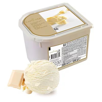 Wanne Weisse Schokolade Carte D'OR 2X2,4L