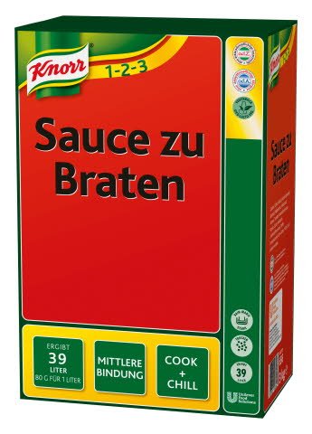 KNORR Sauce zu Braten 2x3Kg KNORR Sauce zu Braten 2x3Kg