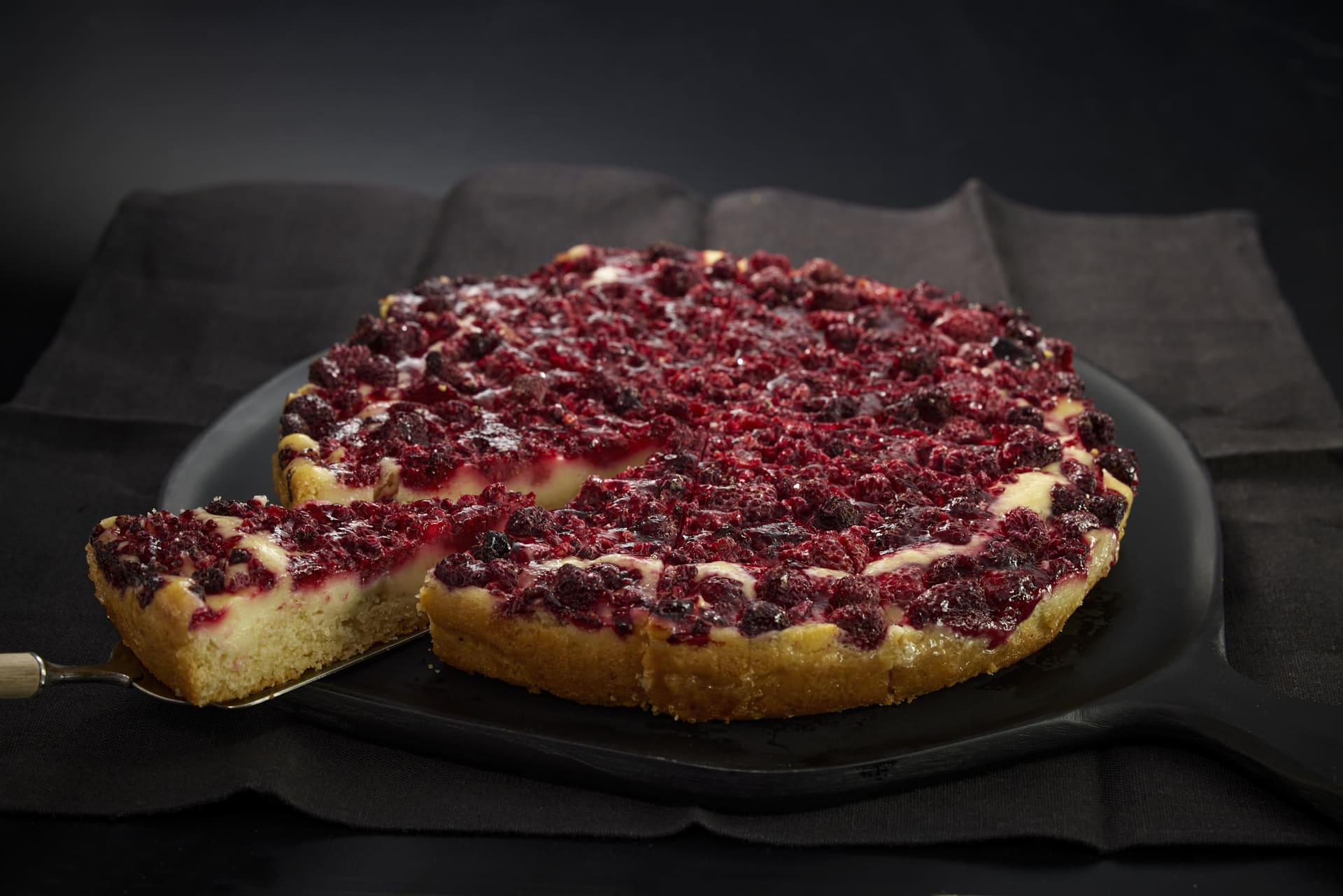 Pfalzgraf Himbeer Haselnusskuchen vegan 12 Stück