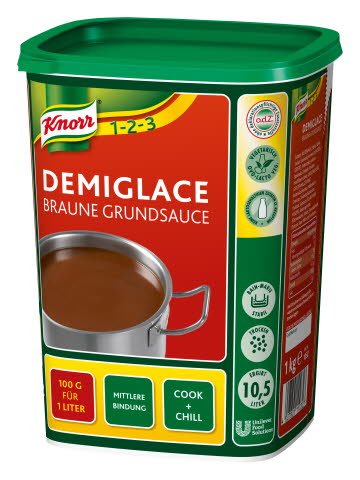 KNORR Demiglace braune Grundsauce 6x1Kg KNORR Demiglace braune Grundsauce 6x1Kg