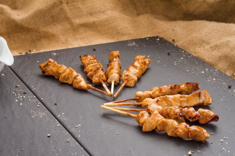Yakitori Spiesse fertig gebraten 50x30g