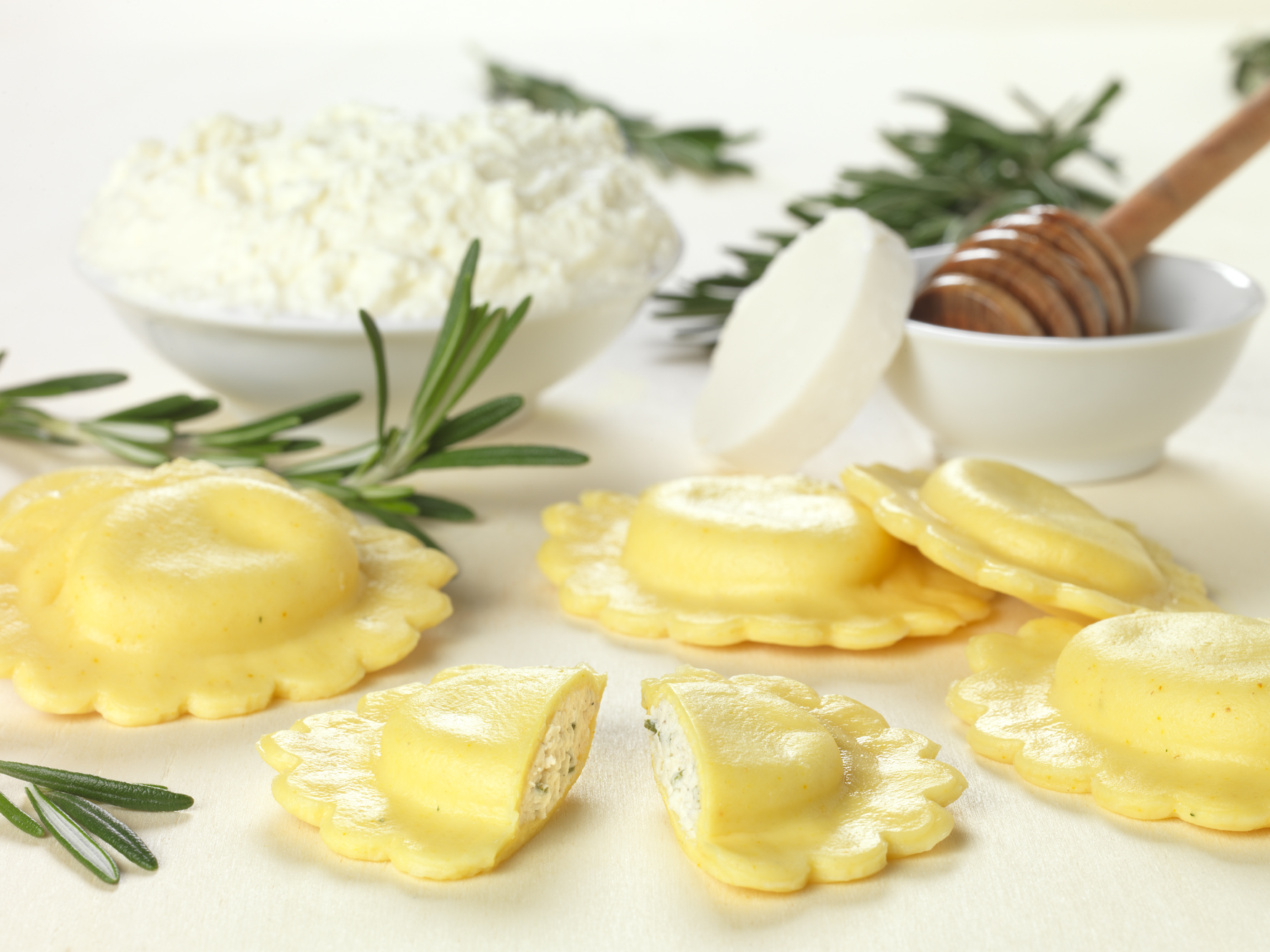 Bon pastaio Rustico Tortelli Ziegenkaese 3Kg