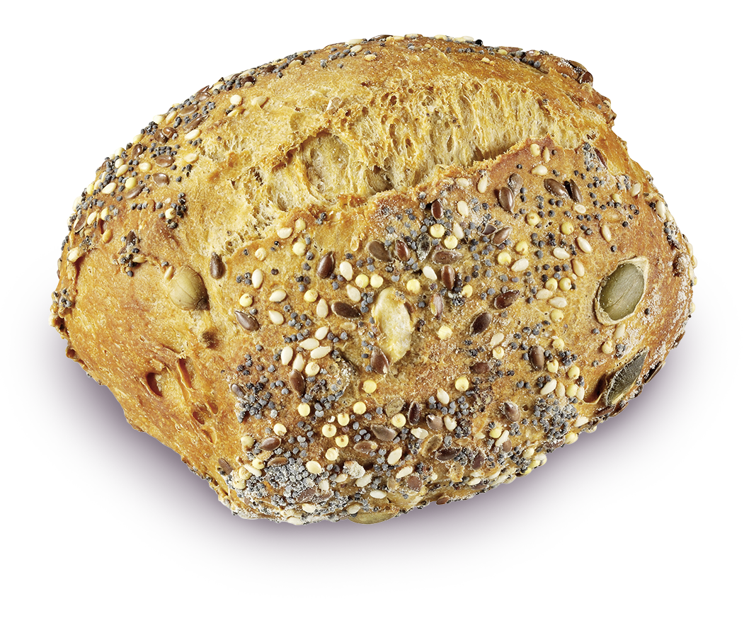 Bauernbrötchen mit Saaten 60x90g