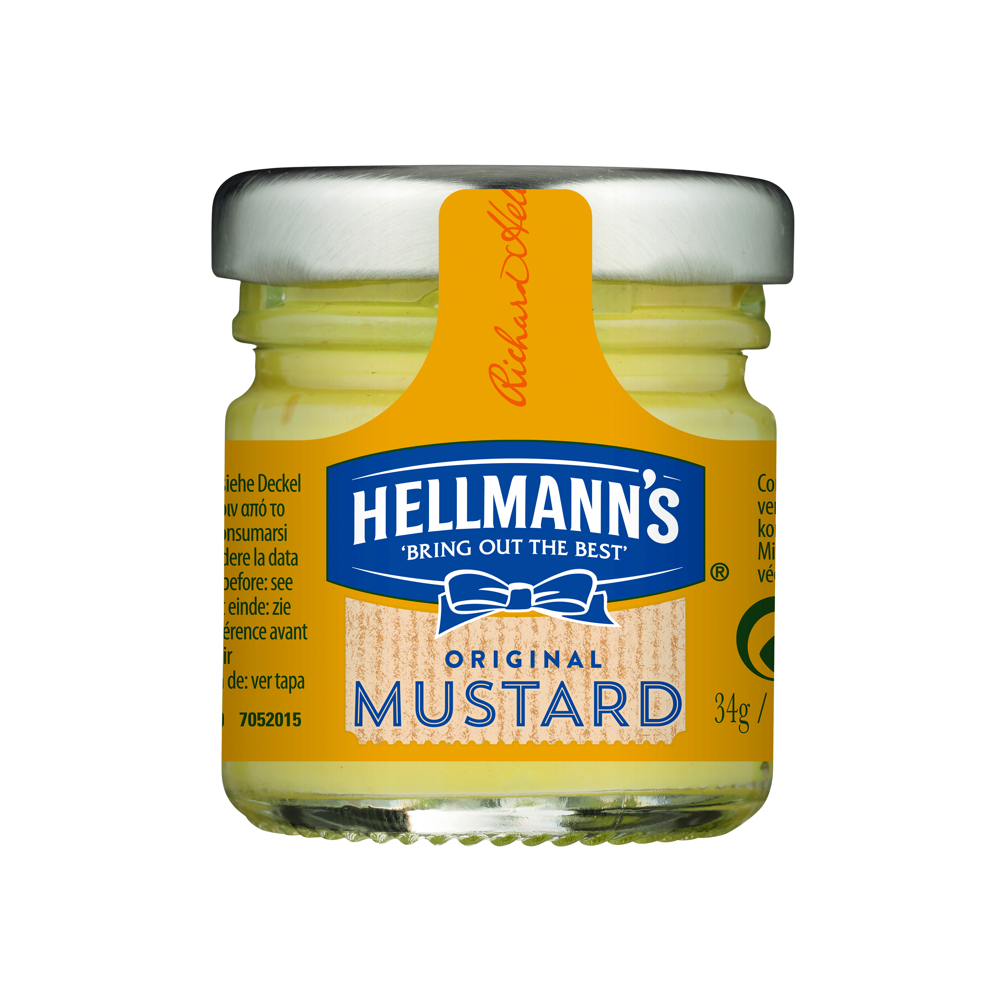 Hellmanns Senfsauce 80x33 ml Gläschen