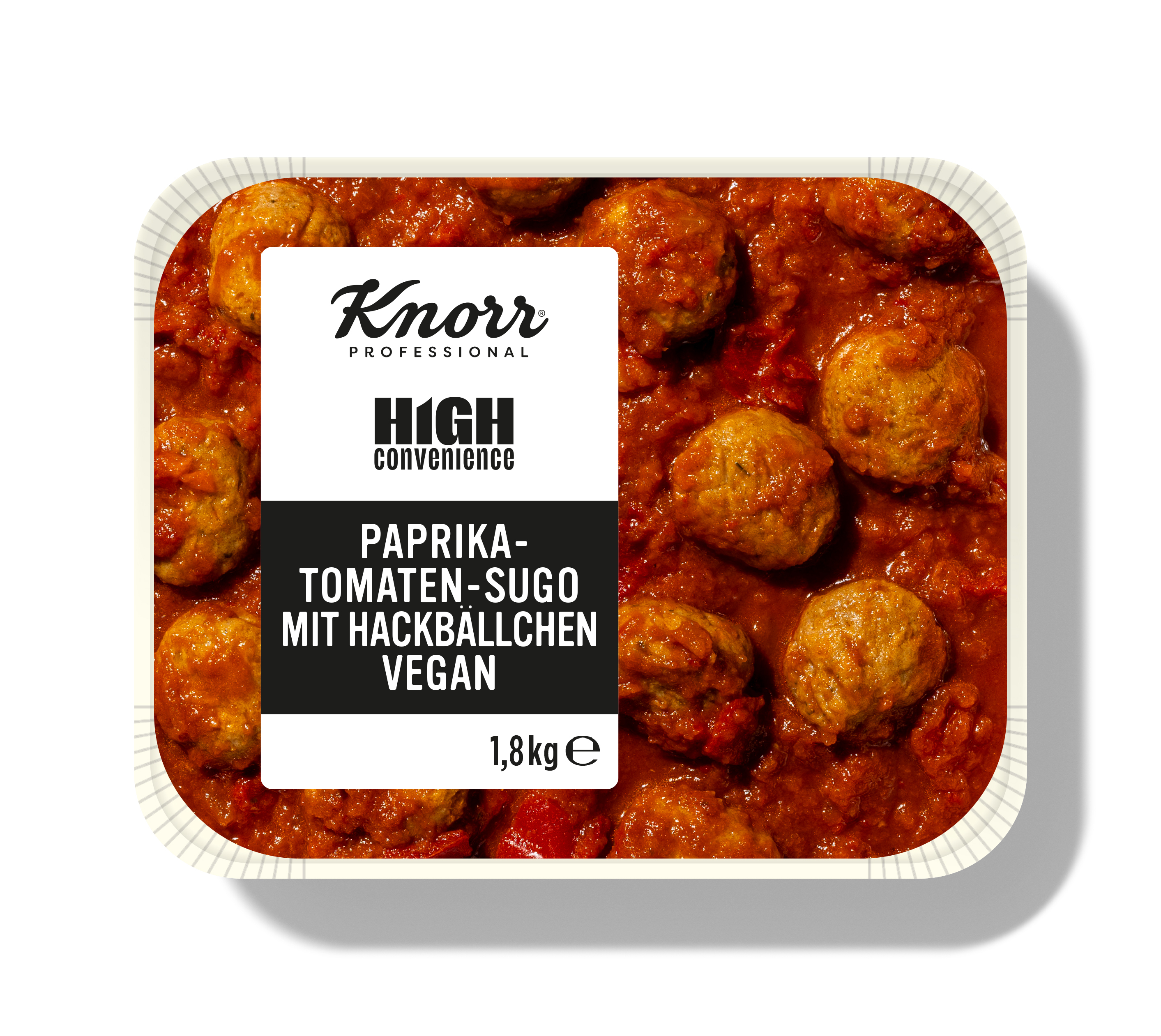 Knorr High Conv.Paprika Tomaten S.Hackbäll.2x1,8kg