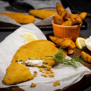 Schollenfilet paniert ohne schwarze Haut 190g Schollenfilet paniert ohne schwarze Haut 190g