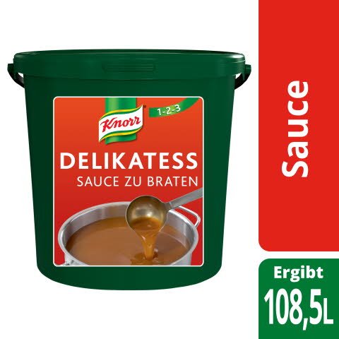 KNORR Delikatess Sauce zum Braten 10 Kg Eimer KNORR Delikatess Sauce zum Braten 10 Kg Eimer