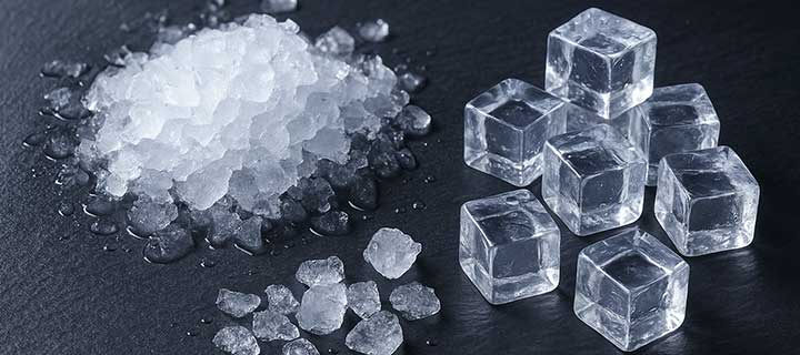 Crushed Ice & Ice Cubes