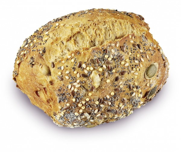 Bauernbrötchen mit Saaten 60x90g