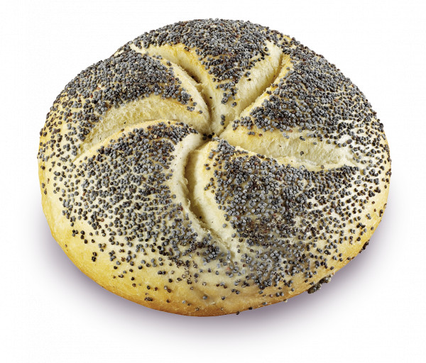Kaiserbrötchen mit Mohn 100x65g