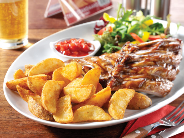 Lamb Weston Wedges gewürzt 10Kg