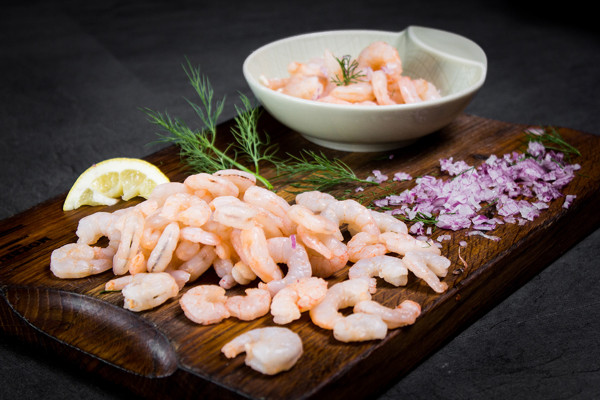 Cocktailshrimps gekocht 80-120 per lbs