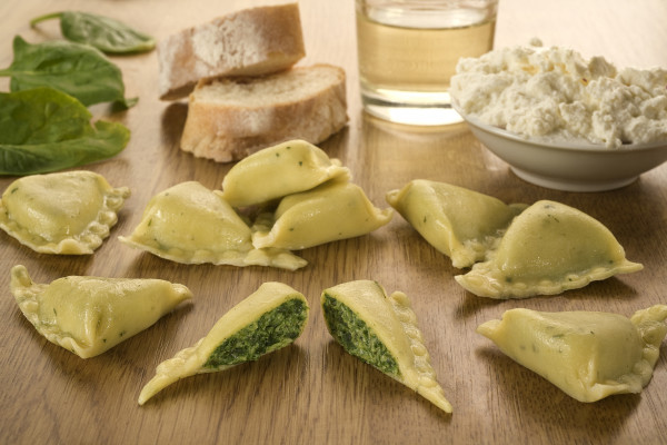 Bon Pastaio Rustico Triangolo Spinat Ricotta 3Kg