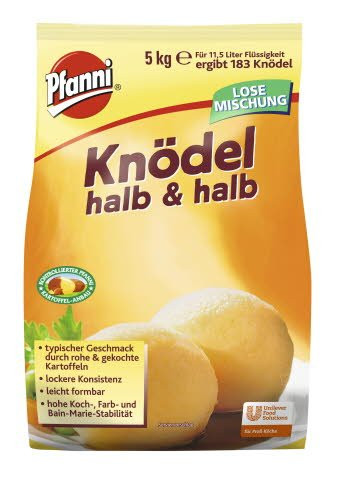 PFANNI Knödel halb halb 5Kg
