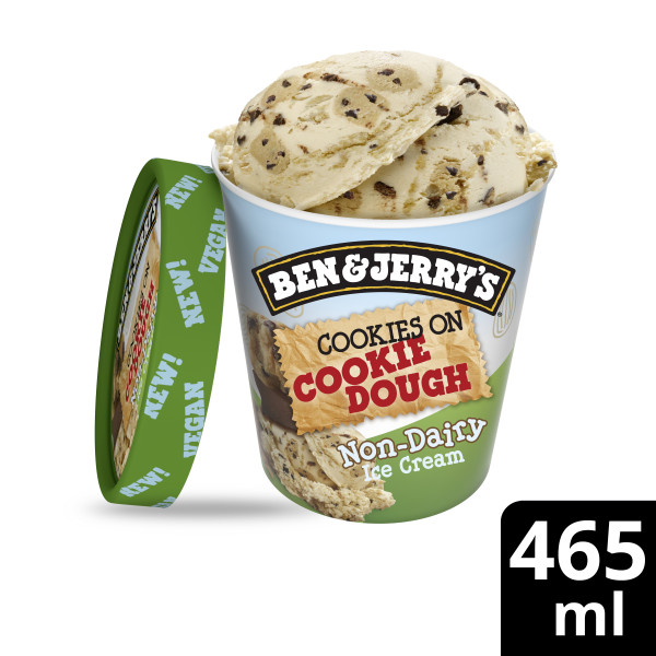 B&amp;J Cookie Dough vegan 8x465ml