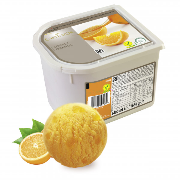 Wanne Sorbet Orange Carte D'or 2x2,4l