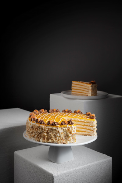 Brommler Orangen Weincremetorte 14 Portionen