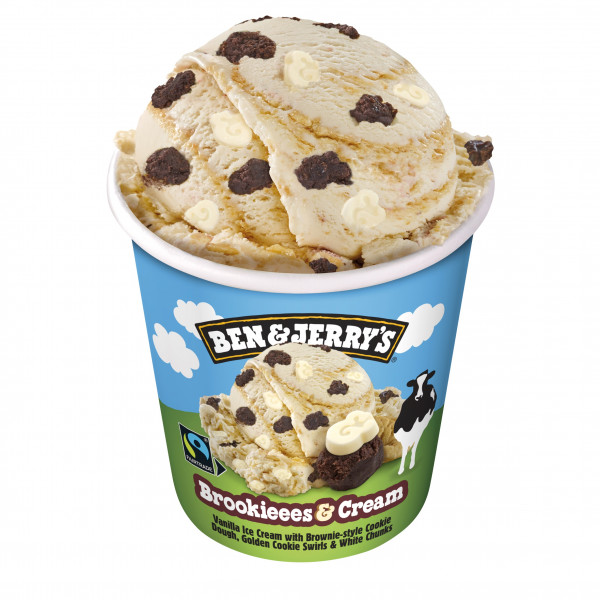 B&amp;J Brookies&amp;Cream 8x465ml
