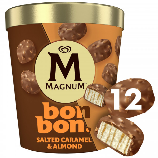 Magnum Bonbon Salted Caramel Almond 8x204ml