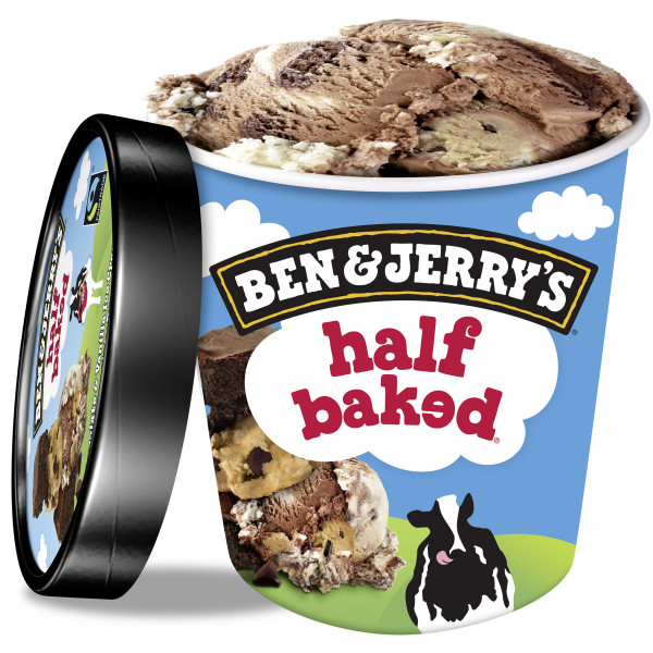 B&J Half Baked 8x465ml