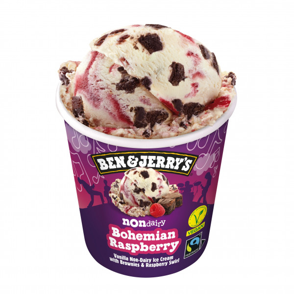 B&amp;J Bohemisn Raspberry vegan 8x465ml