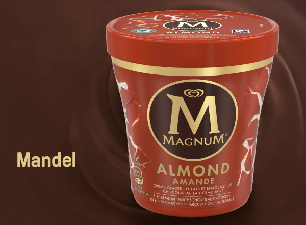 Magnum Becher Mandel 8 x 440ml